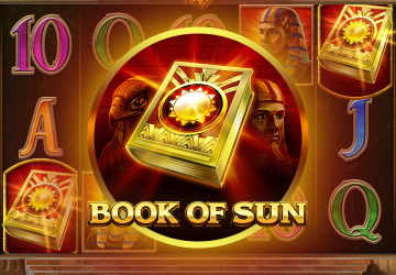 Слот Book Of Sun в казино Клубника