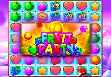 Игра Fruit Party в казино Клубника